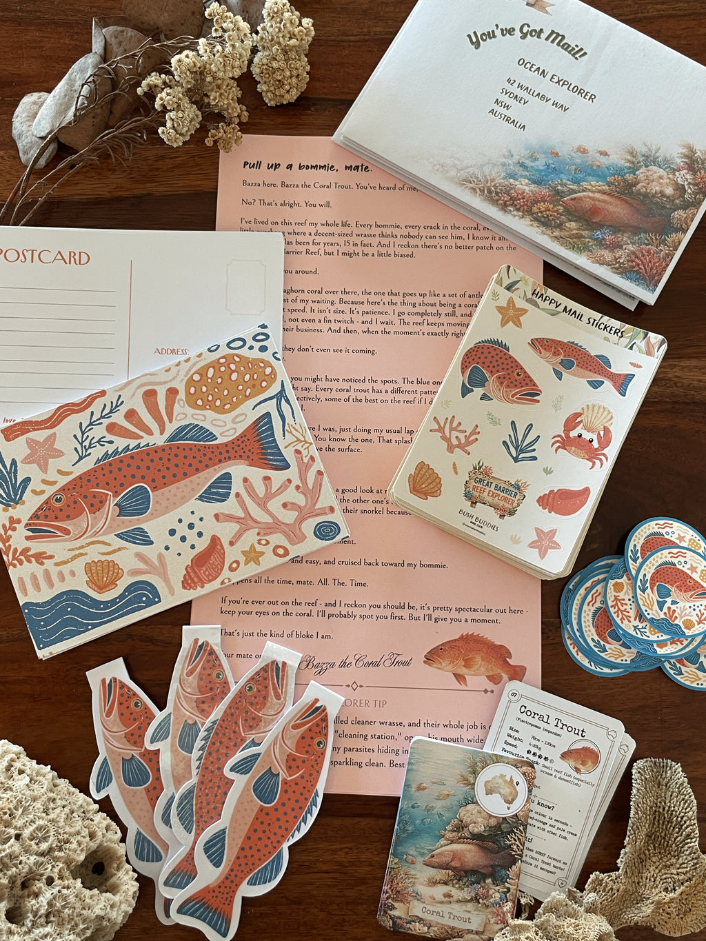 Past Adventures - Bazza the Coral Trout