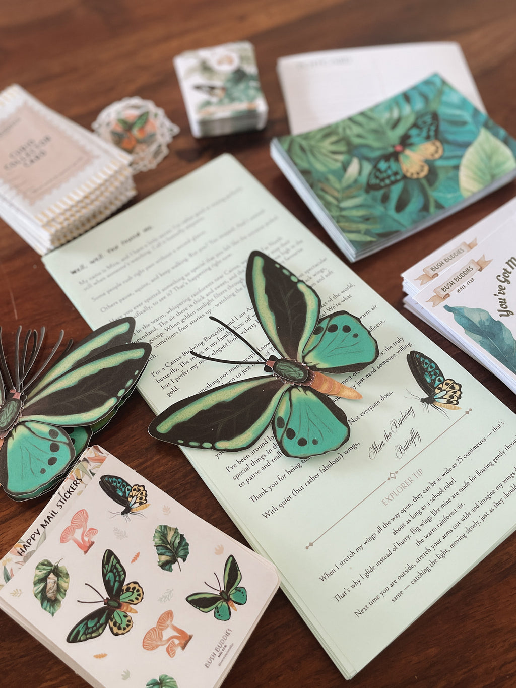 Past Adventure - March - Mira the Birdwing Butterfly