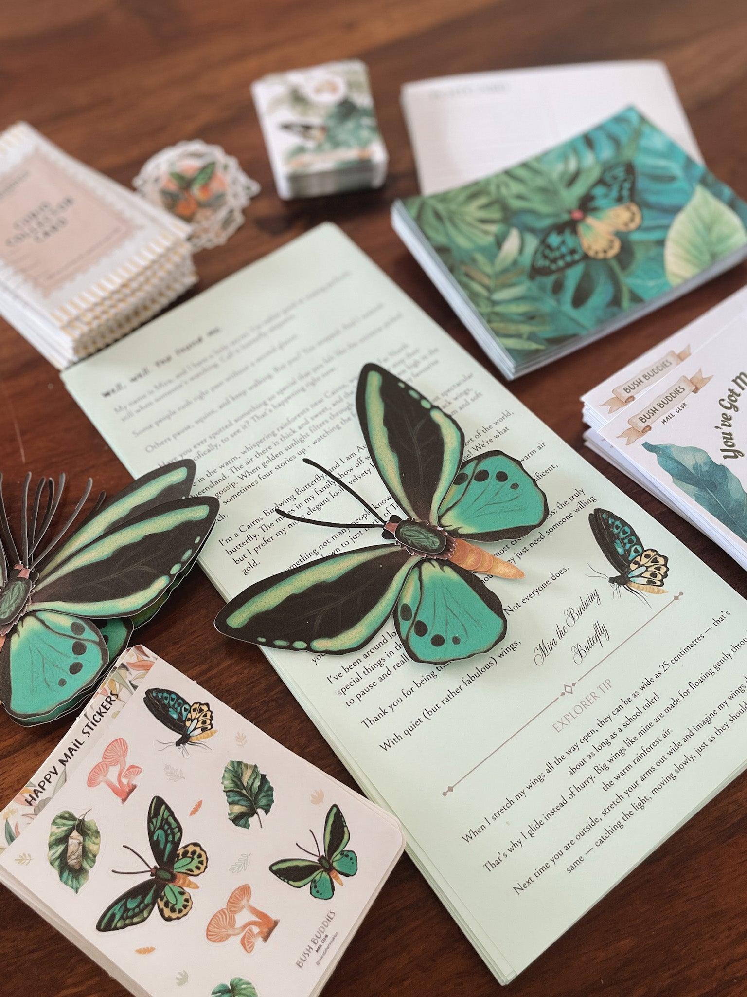 Past Adventure - March - Mira the Birdwing Butterfly