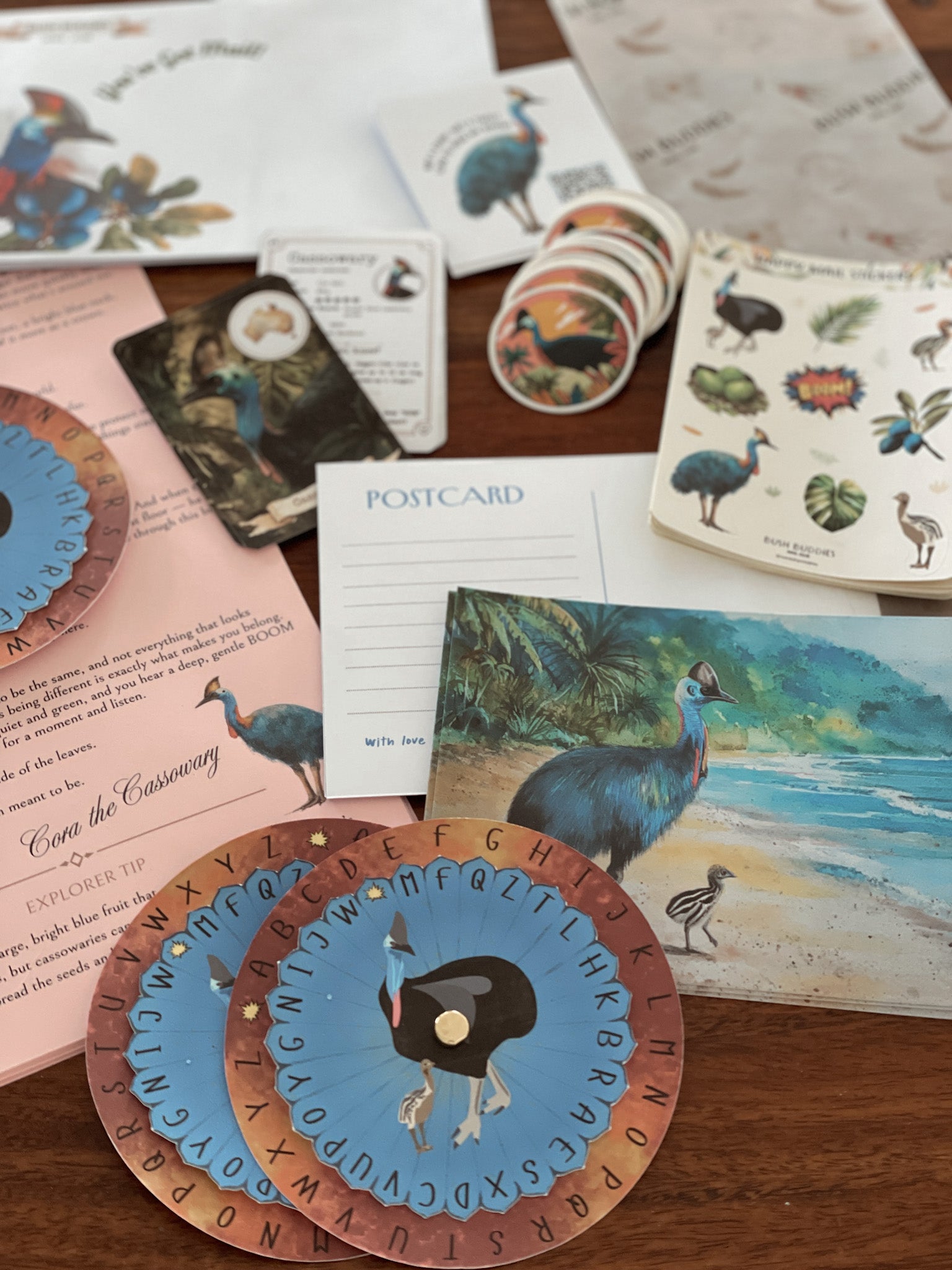 Past Adventures - May - Cora the Cassowary