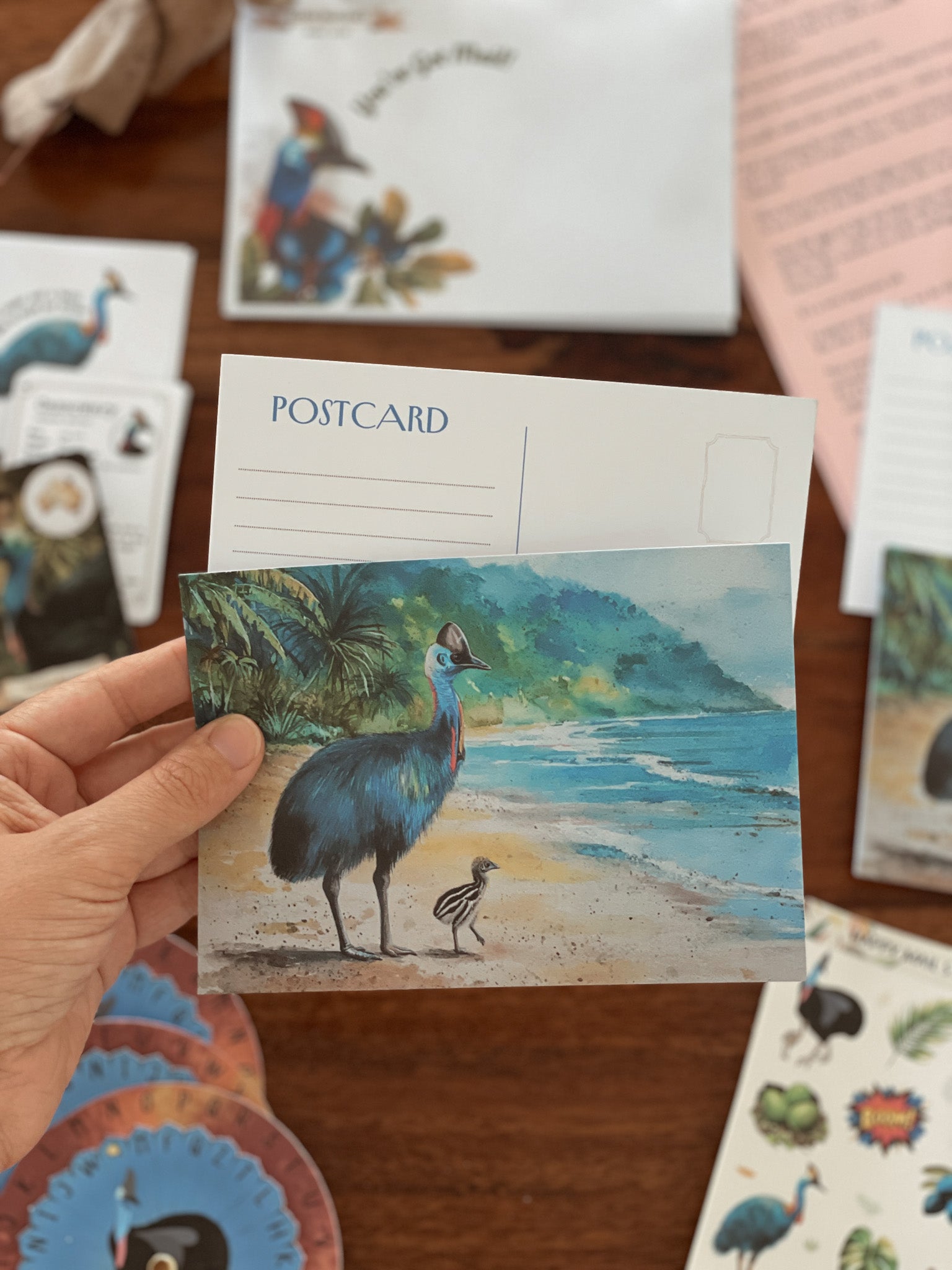 Past Adventures - May - Cora the Cassowary