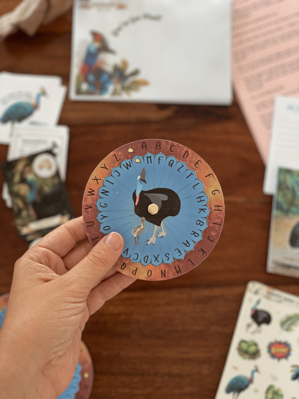 Past Adventures - May - Cora the Cassowary