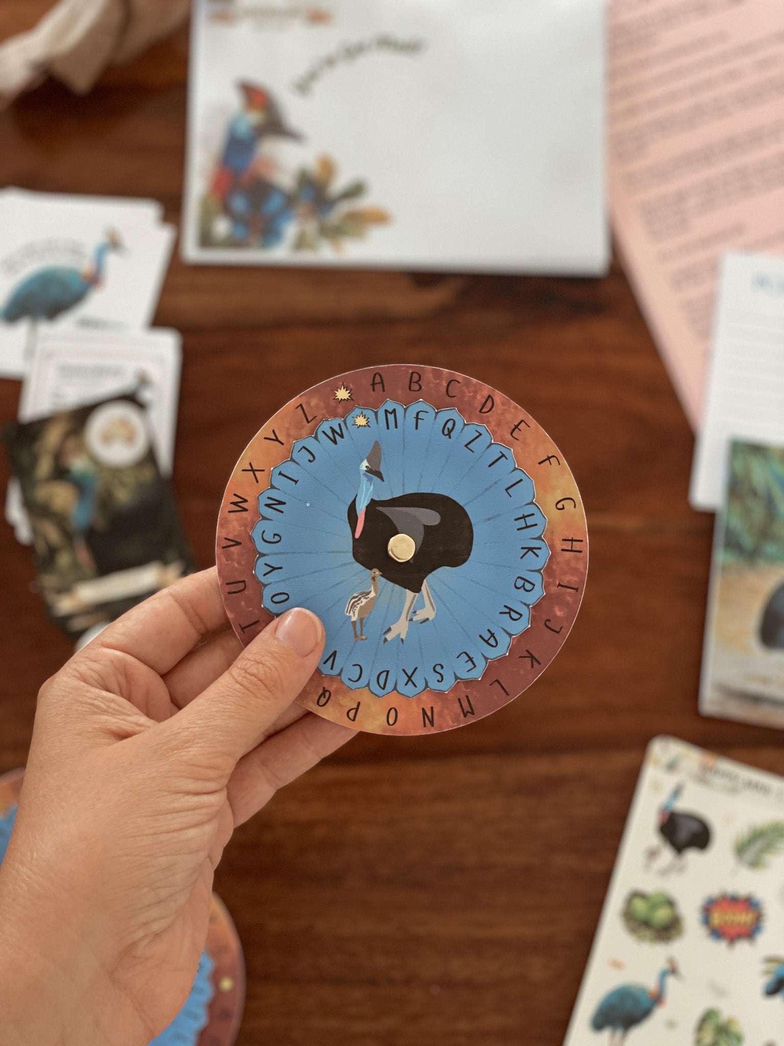 Past Adventures - May - Cora the Cassowary
